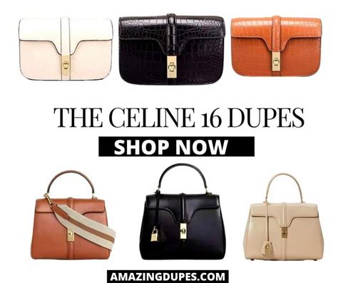 celine handbag dupe|Celine clasp bag dupe.